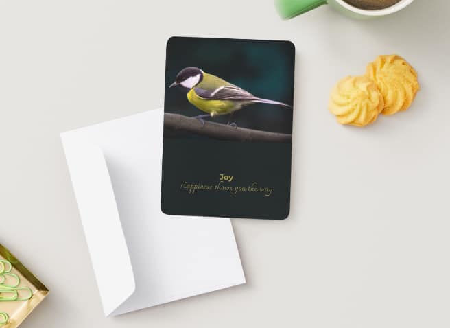 Joy Shows the Way – Thoughtful Greeting Card - Image 2